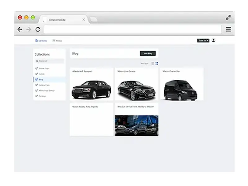 Website tema rental mobil rent car terbaik dengan booking form - built with astro js technology - website cepat dan SEO